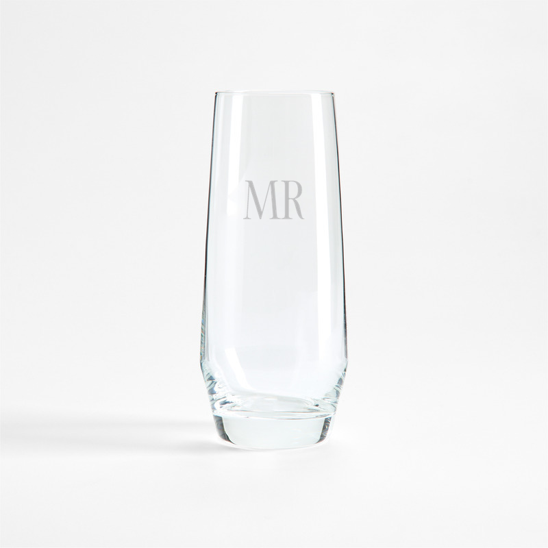 View Personalized Schott Zwiesel Tour 9-Oz. Stemless Champagne Glass details