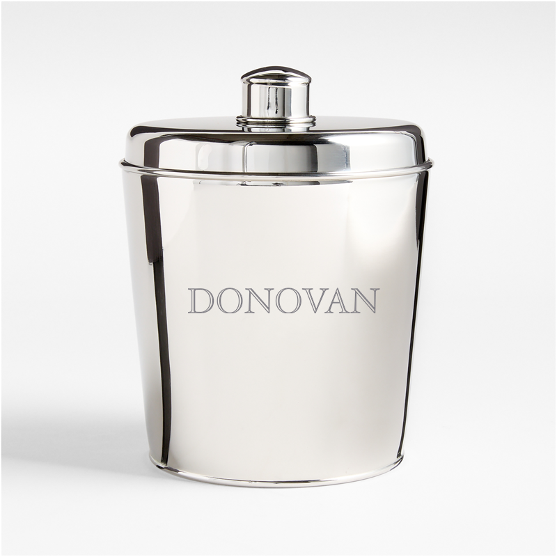View Personalized Easton Double-Walled Stainless Steel Ice Bucket details