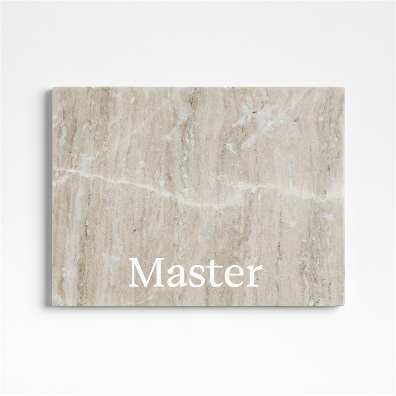 View Personalized Tuscan Kitchen Marble Rectangular Platter 12" x 16" details