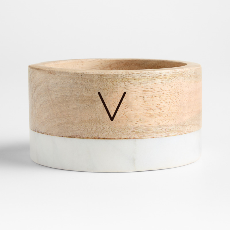 View Personalized Wood and Marble Wine Coaster details