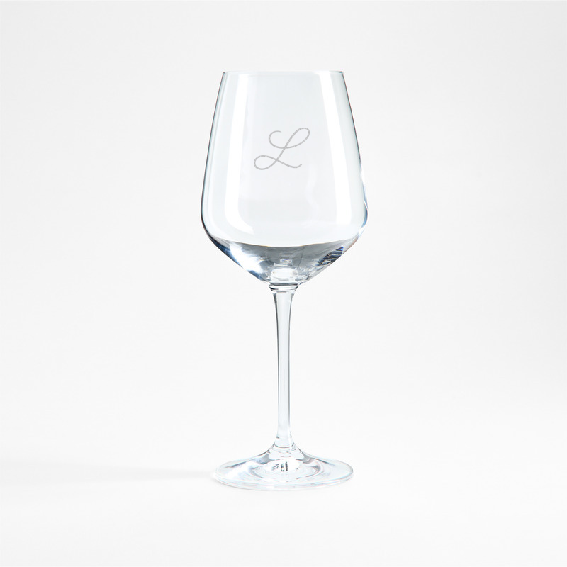 View Personalized Schott Zwiesel Level 12-Oz. Square White Wine Glass details
