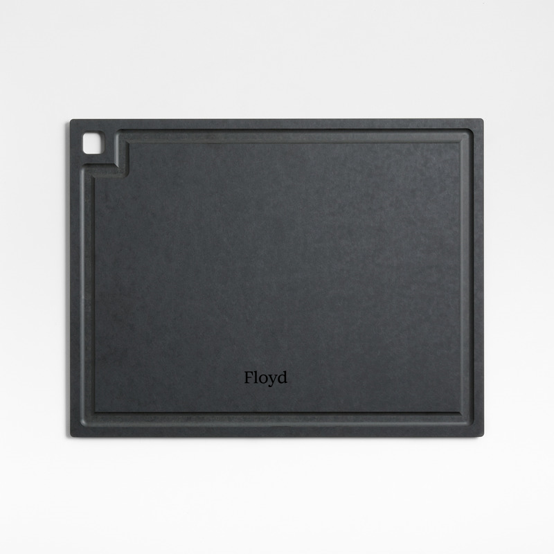 View Personalized Epicurean ® Gourmet Modern Black Paper Composite Cutting Board 19.5"x15" details
