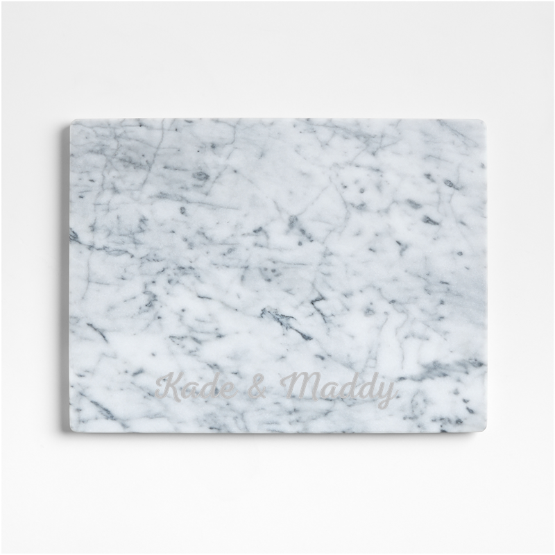 View Personalized French Kitchen Marble Platter details