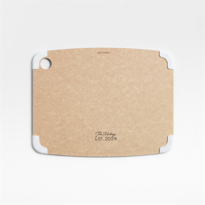 View Personalized Epicurean ® Natural Non-Slip Paper Composite Cutting Board 14.5"x11" details