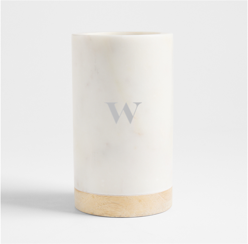 View Personalized Wood Marble Wine Cooler details