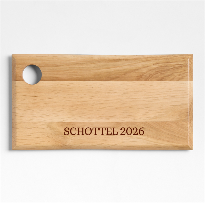 View Personalized Madeira Small Oak Wood Serving Board details