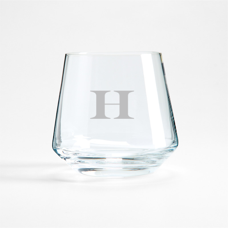 View Personalized Schott Zwiesel Tour 10-Oz. Stemless White Wine Glass details