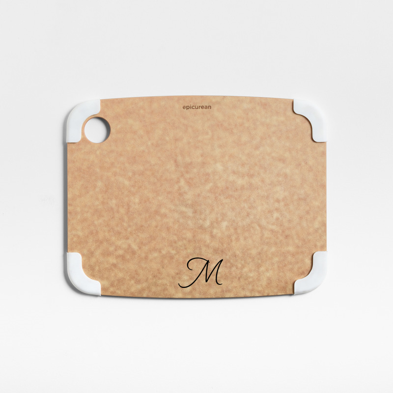 View Personalized Epicurean ® Natural Non-Slip Paper Composite Cutting Board 11.5"x9" details