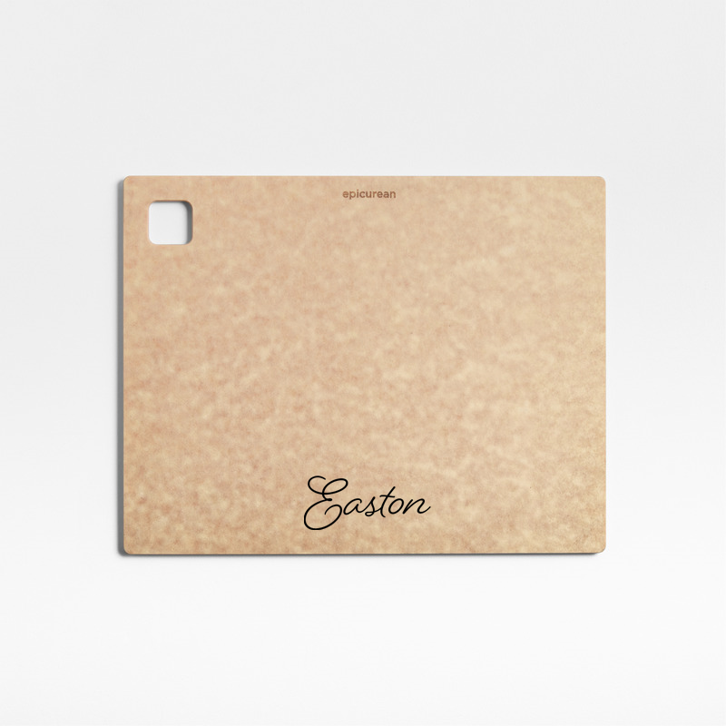 View Personalized Epicurean ® Modern Natural Paper Composite Cutting Board 11.5"x9" details