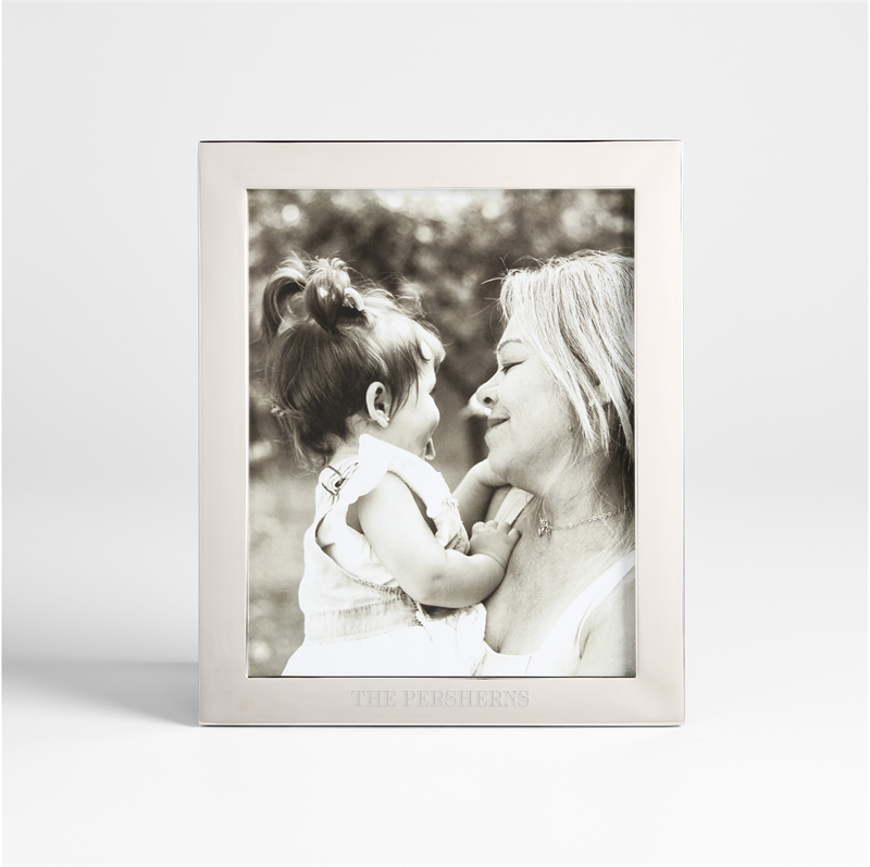 View Personalized Signature Silver 8x10 Picture Frame details