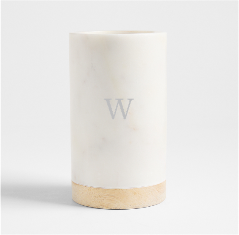 View Personalized Wood Marble Wine Cooler details