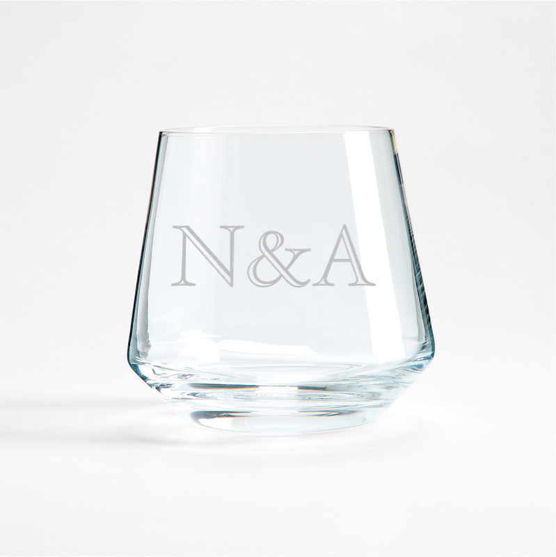 View Personalized Schott Zwiesel Tour 10-Oz. Stemless White Wine Glass details