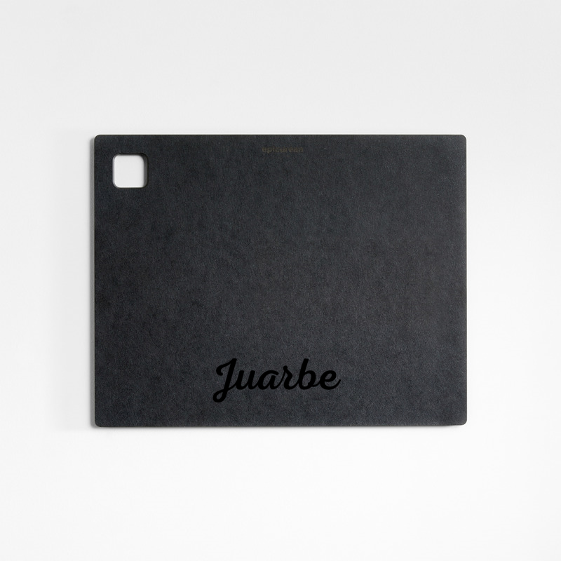 View Personalized Epicurean ® Modern Black Paper Composite Cutting Board 11.5"x9" details