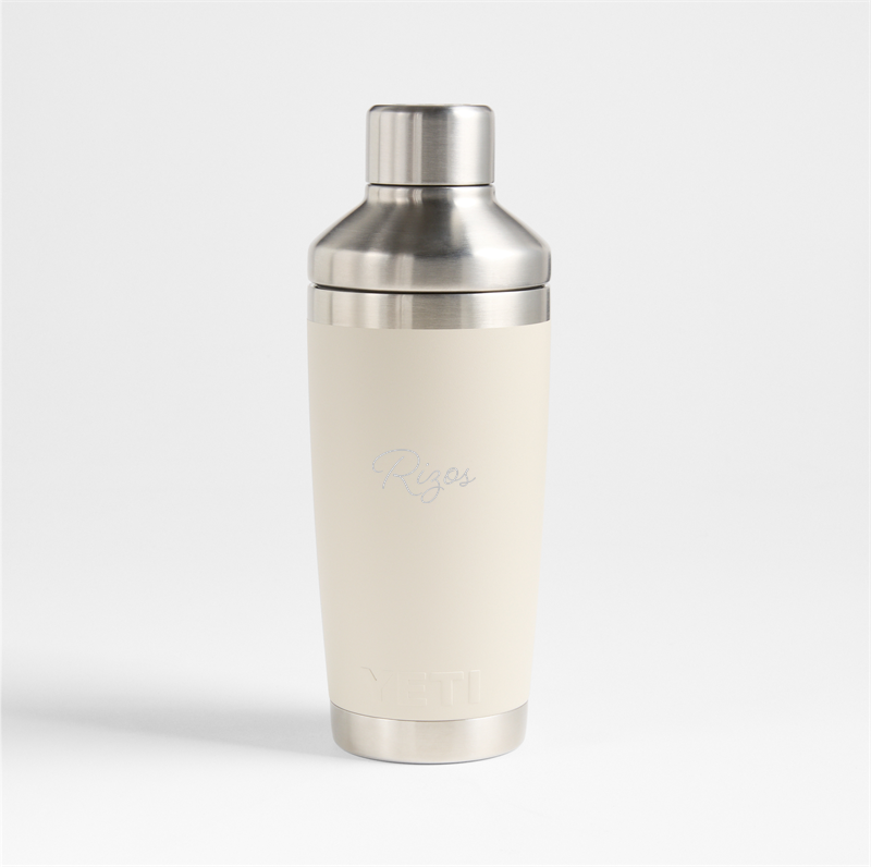View Personalized YETI Rambler 20 oz Cocktail Shaker Cape Taupe details