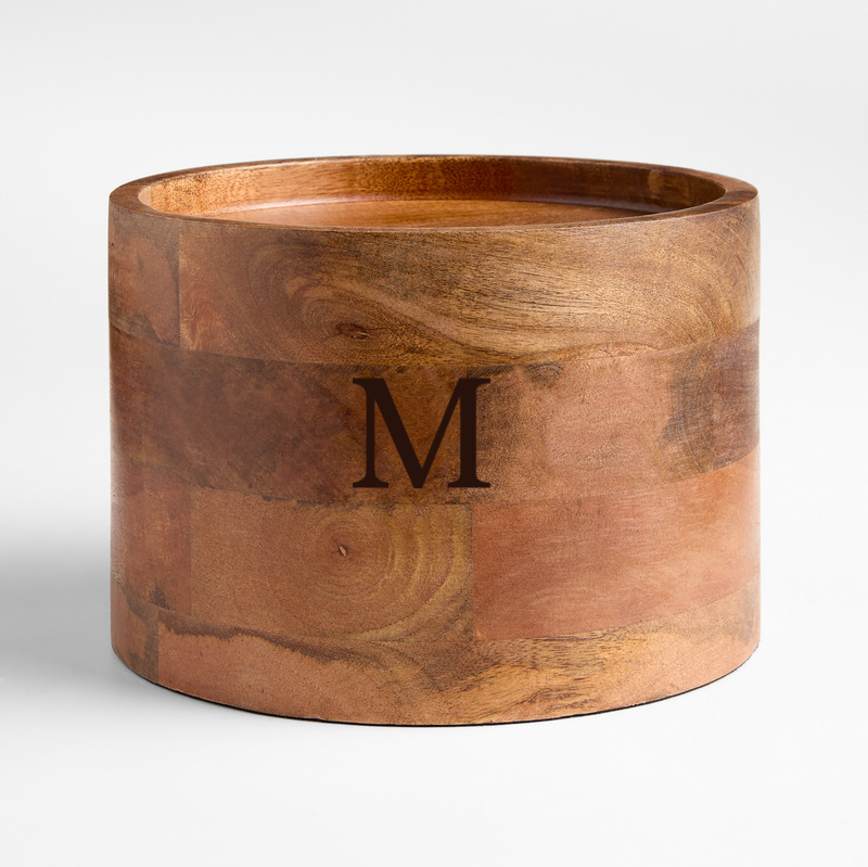 View Personalized Brooks Natural Wood Drink Dispenser Stand details