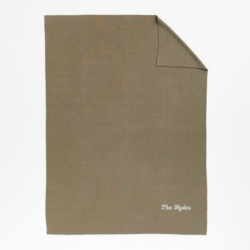 View Personalized Calda Chantilly 70"x55" Garden Green Throw Blanket details