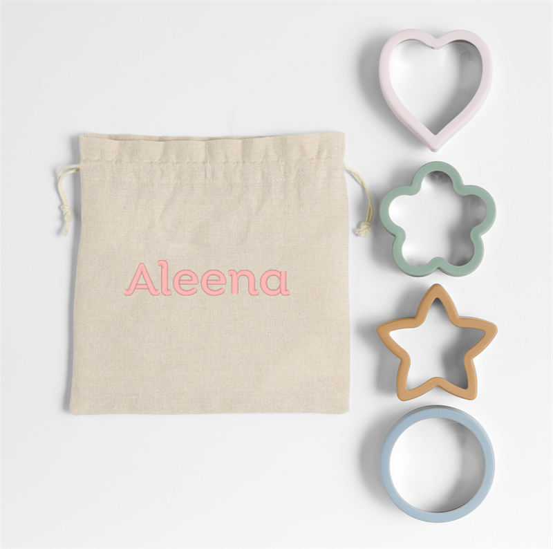 View Personalized Kids Montessori Cookie Cutters Set of 4 details