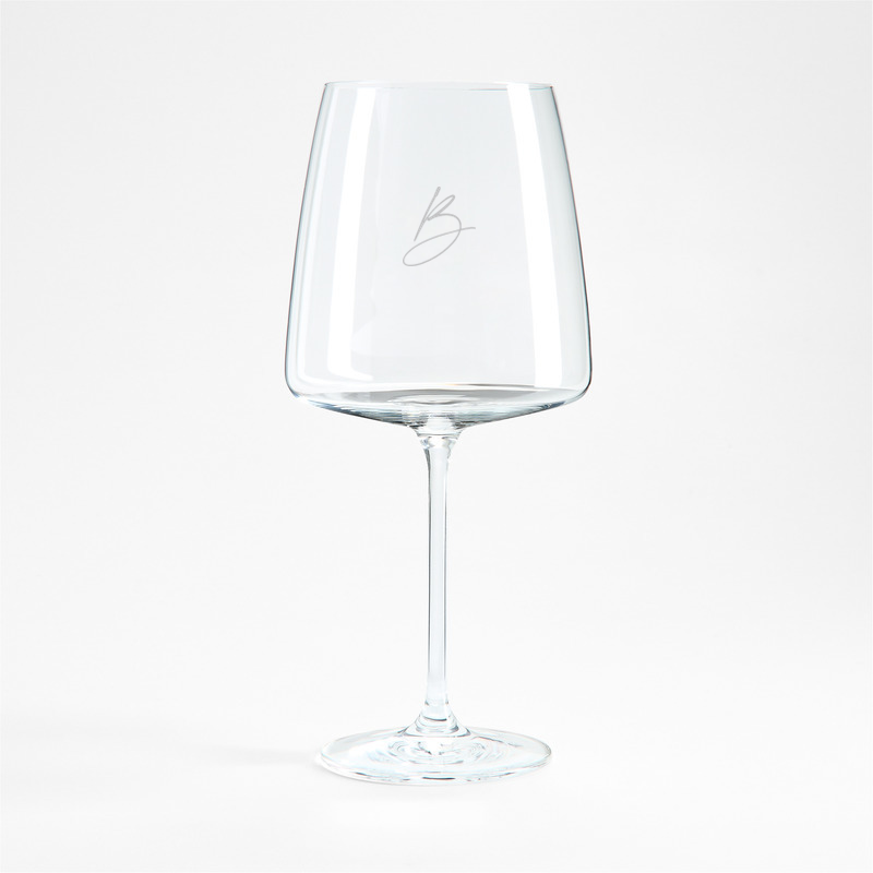 View Personalized Schott Zwiesel Level 24-Oz. Square Red Wine Glass details