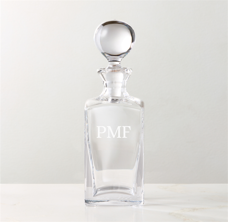 View Personalized Cyrus Glass Decanter details