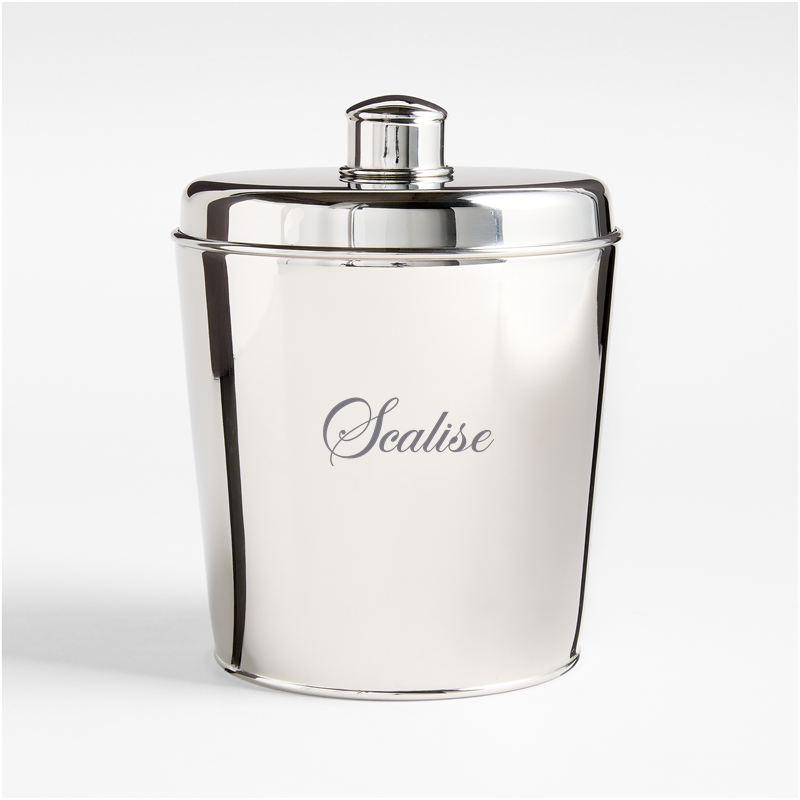 View Personalized Easton Double-Walled Stainless Steel Ice Bucket details