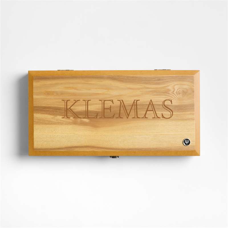 View Personalized Wusthof ® Mignon Stainless Olivewood 10-Piece Steak and Carving Set details