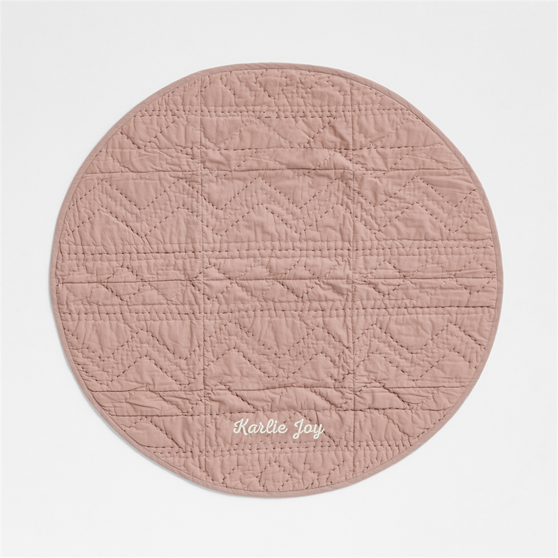 View Personalized Cozy Cloud Fawn Baby Activity Play Mat details