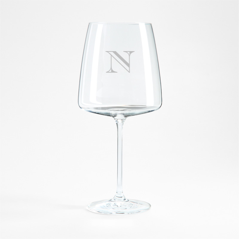 View Personalized Schott Zwiesel Level 24-Oz. Square Red Wine Glass details