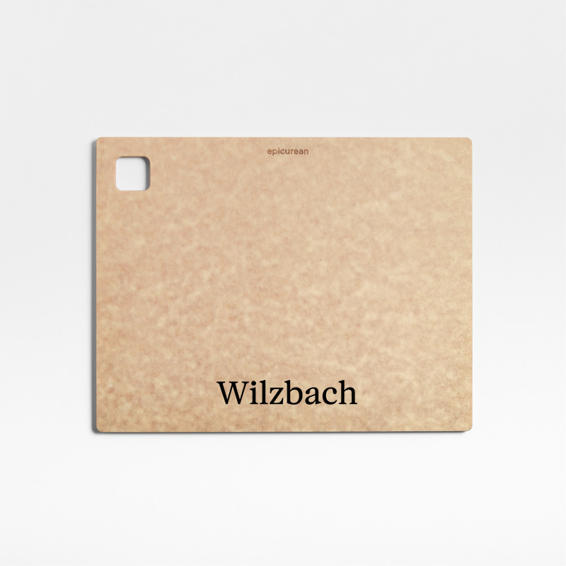 View Personalized Epicurean ® Modern Natural Paper Composite Cutting Board 11.5"x9" details