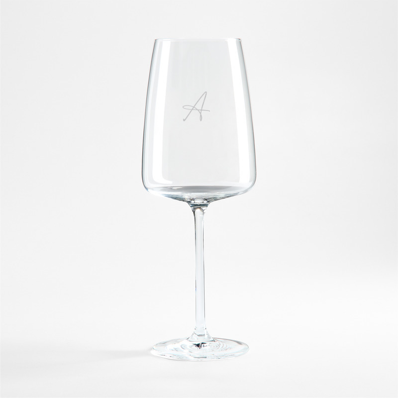 View Personalized Schott Zwiesel Level 18-Oz. All-Purpose Square Wine Glass details