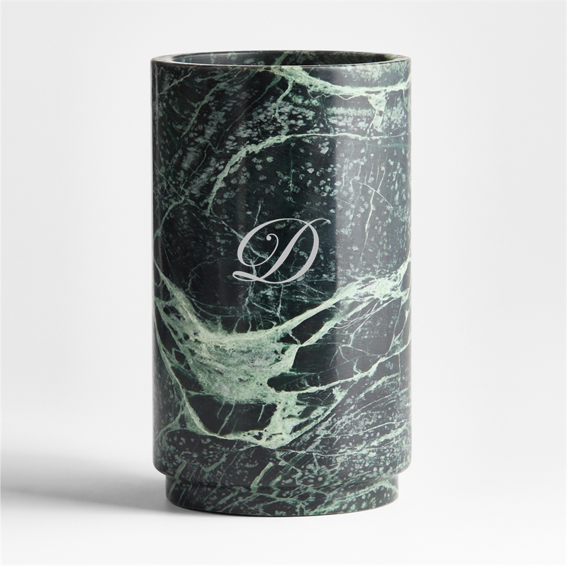 View Personalized Fern Green Marble Wine Cooler details