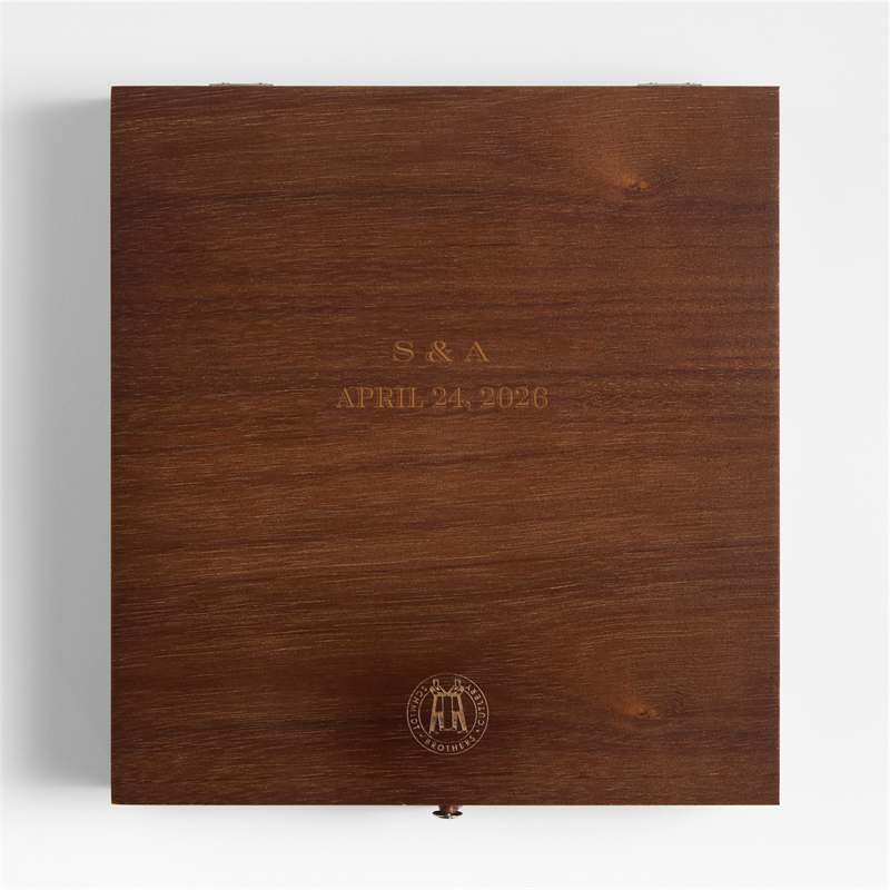 View Personalized Schmidt Brothers ® Delta Brown Steak Knives, Set of 8 details