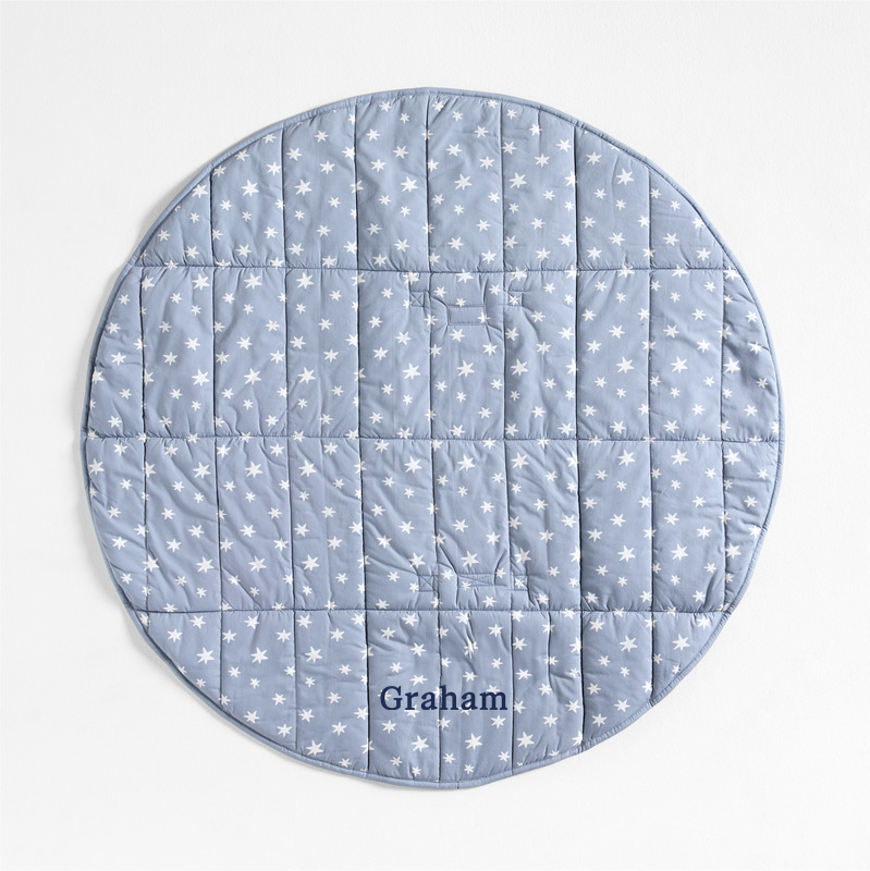 View Personalized Fold and Go Stars Portable Baby Mat details