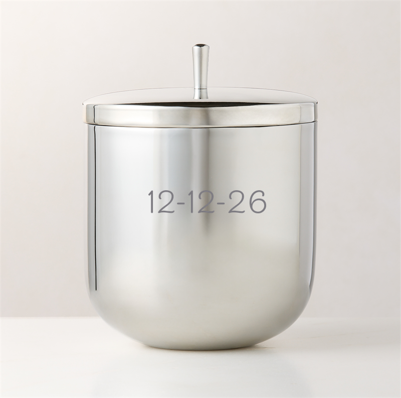 View Personalized Kalman Polished Stainless Steel Ice Bucket details