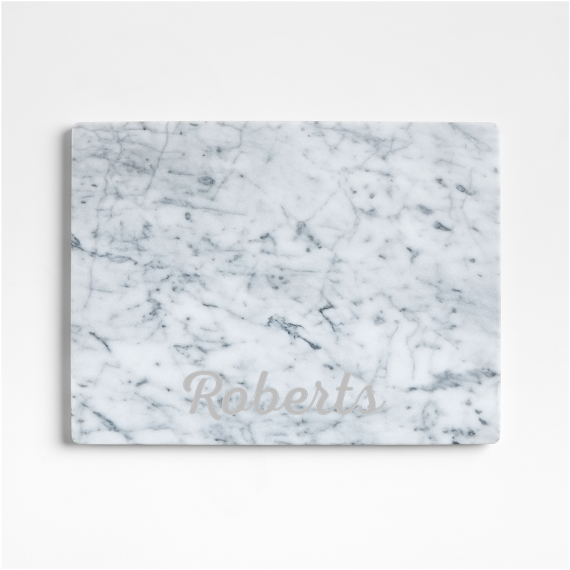 View Personalized French Kitchen Marble Platter details