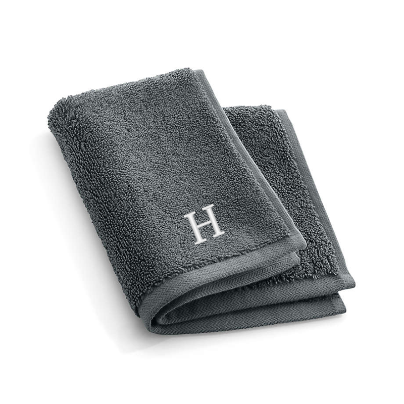 View Personalized Organic Turkish Cotton Slate Washcloth details