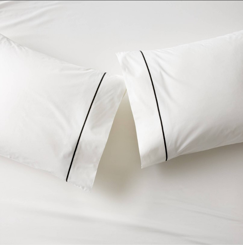 Personalized White and Black King Pillowcases Set of 2